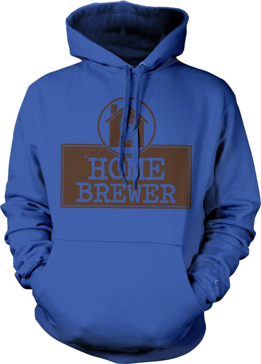 Home Brewer Sweatshirt – Comfortable Craft Brewer Hoodie with Pouch Pocket