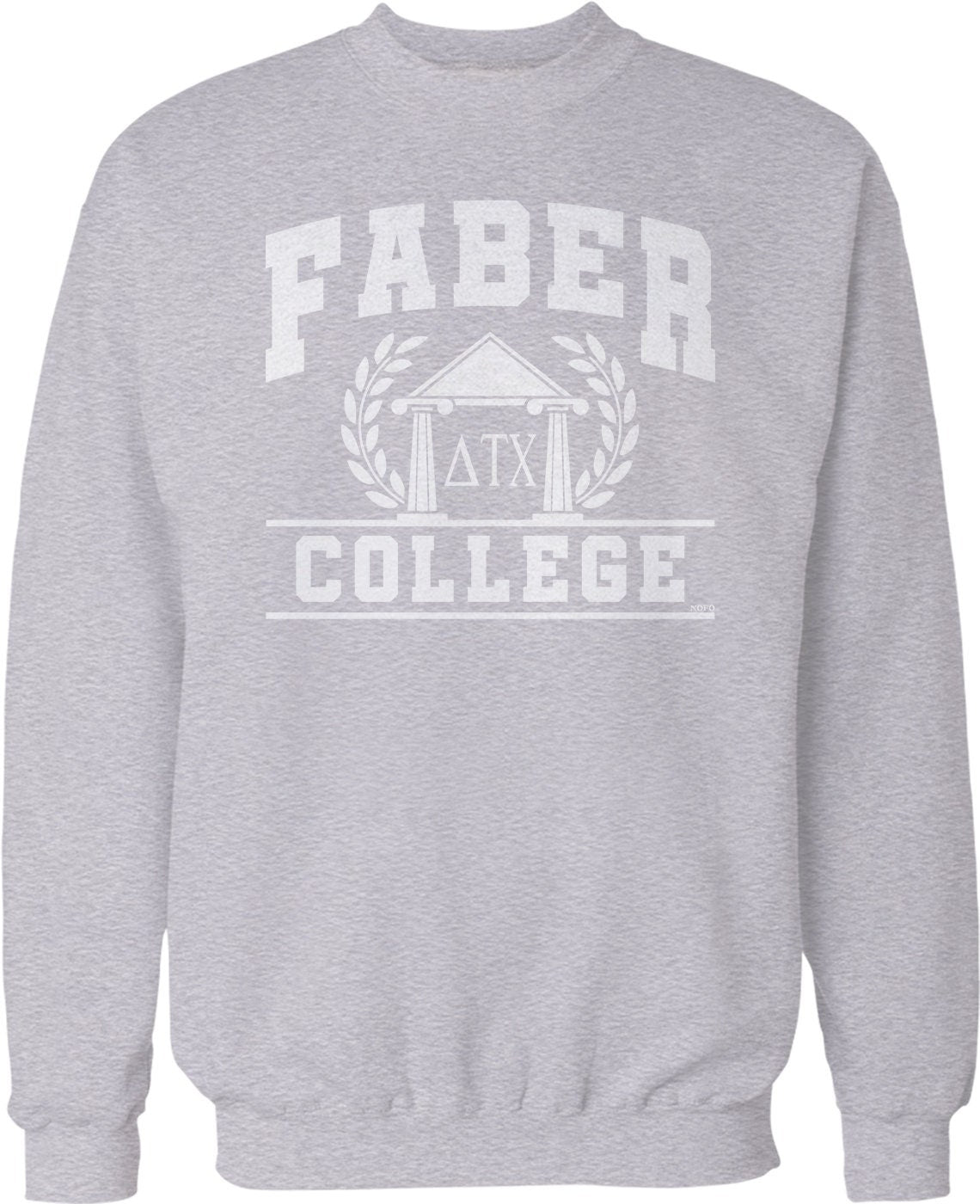 Crew Neck Sweatshirt – Delta Tau Chi College Apparel With Pouch Pocket Hoodie