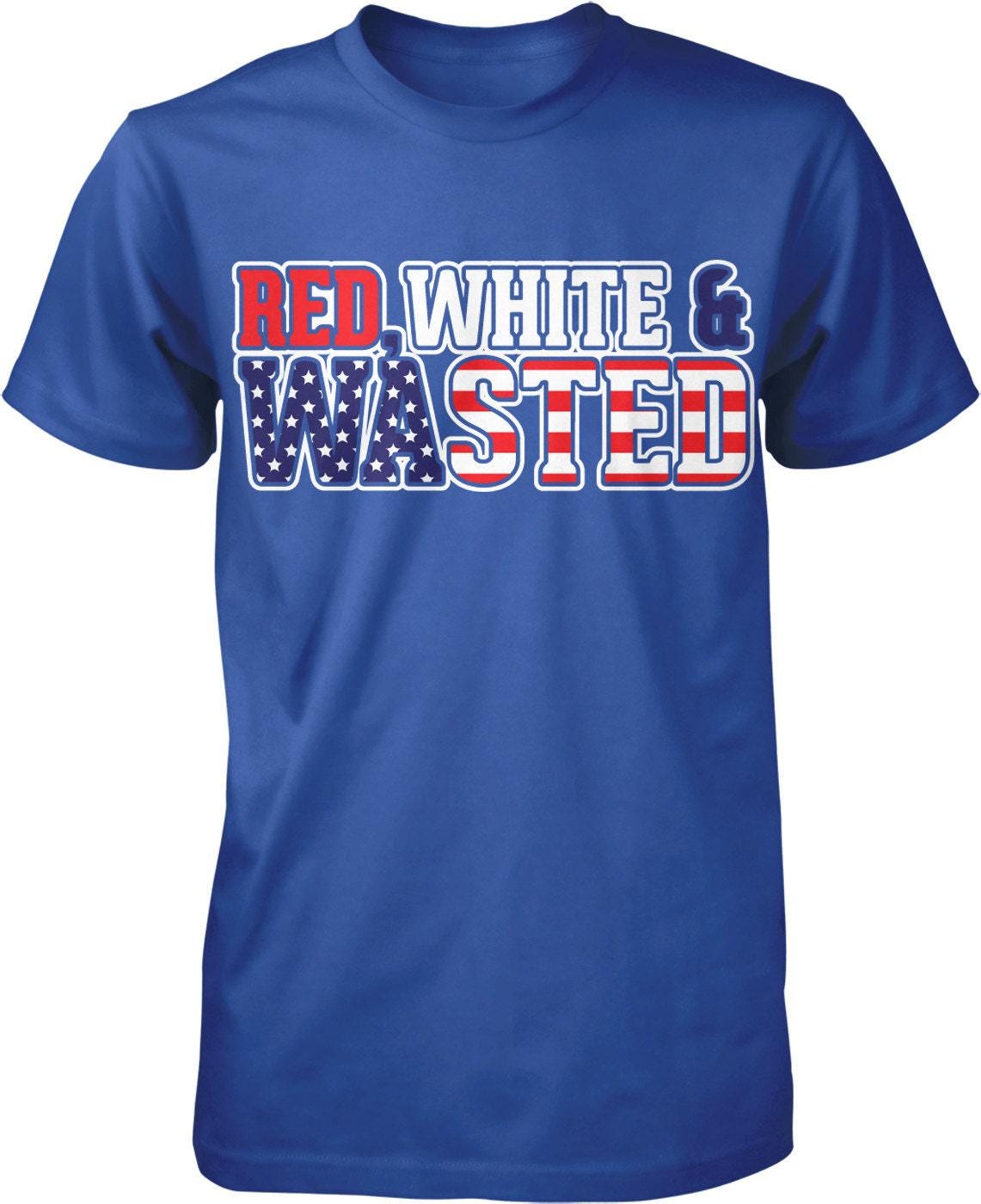 USA Pride T-Shirt - Patriotic Cotton Tee With Bold Flag Graphic Design