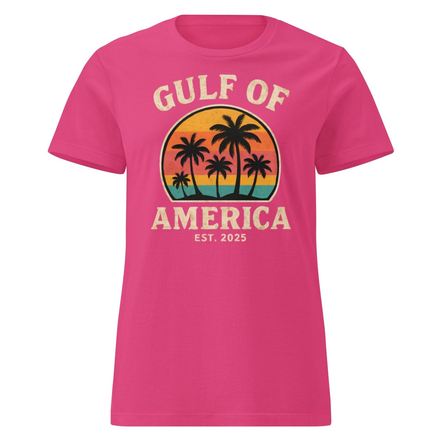 gulf of america est. 2025 maga Women’s basic softstyle t-shirt