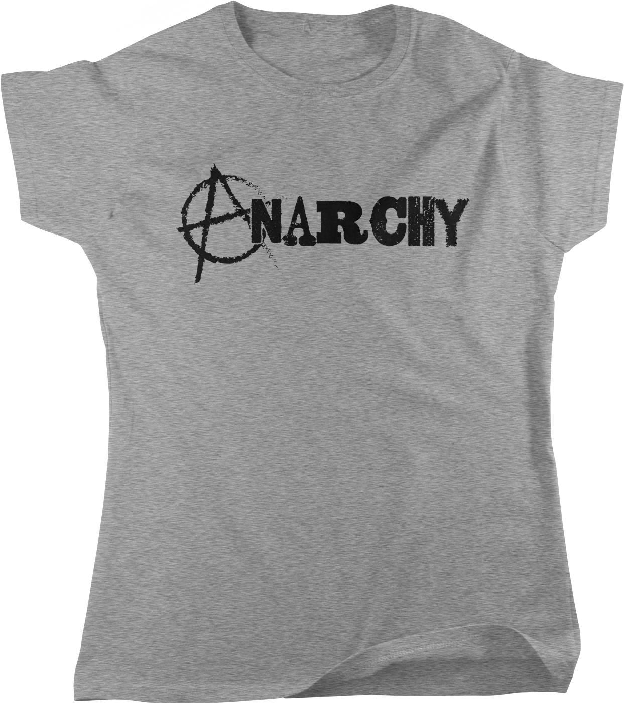 A gray t-shirt with the word "ANCY" printed on it in a distressed, grunge-style font.