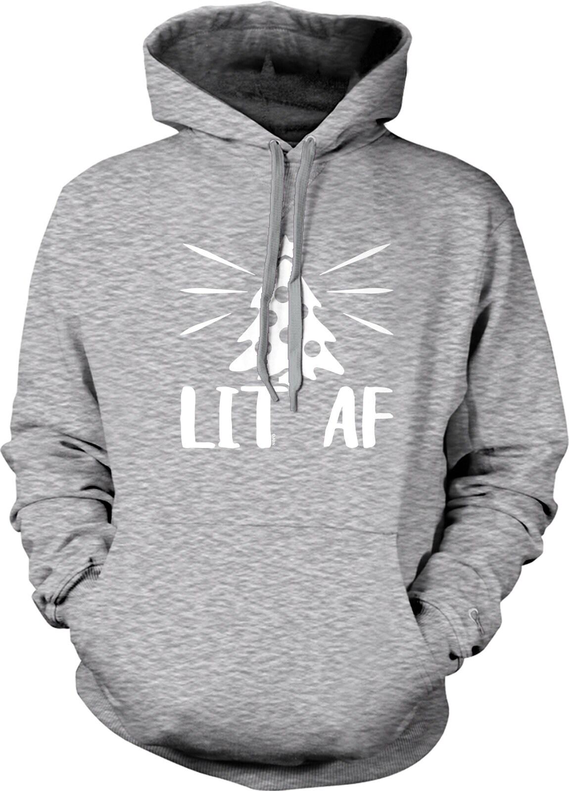 Christmas Tree Sweatshirt – Festive Holiday Hoodie With Double Ply Hood Design