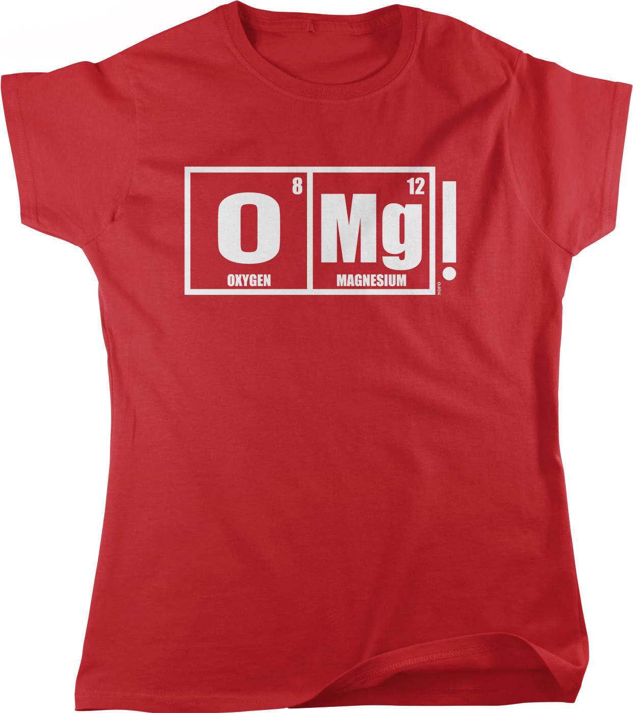 Women's Cotton T-Shirt – Full Cut Magnesium Oxygen Tee | Pre Shrunk Cotton, Machine Washable