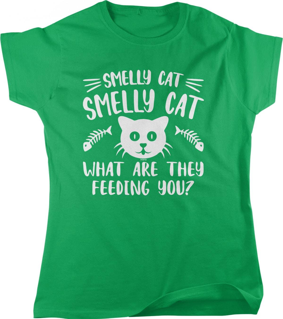 Smelly Cat T-shirt - Women's Cotton Tee | Iconic TV Sitcom Apparel, Pre-Shrunk Cotton