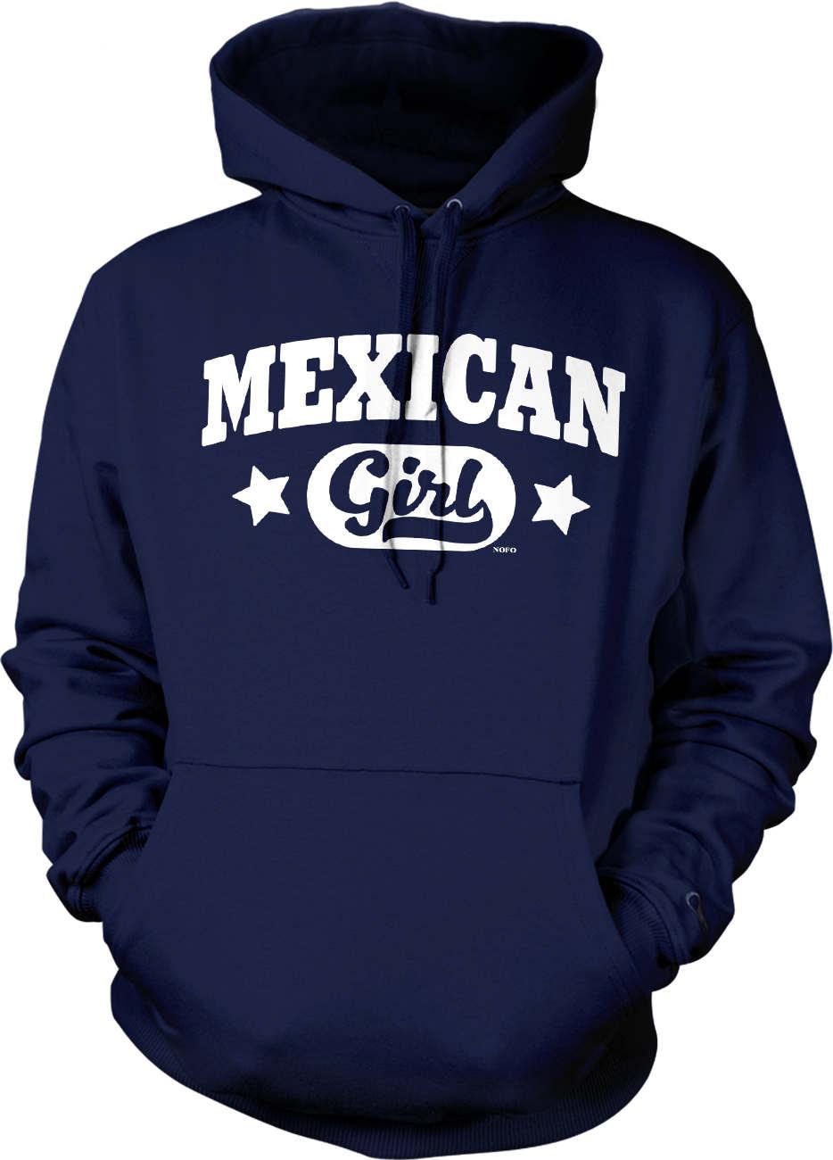Mexican Girl Pride Hoodie - Latina Pride Apparel With Pouch Pocket Design