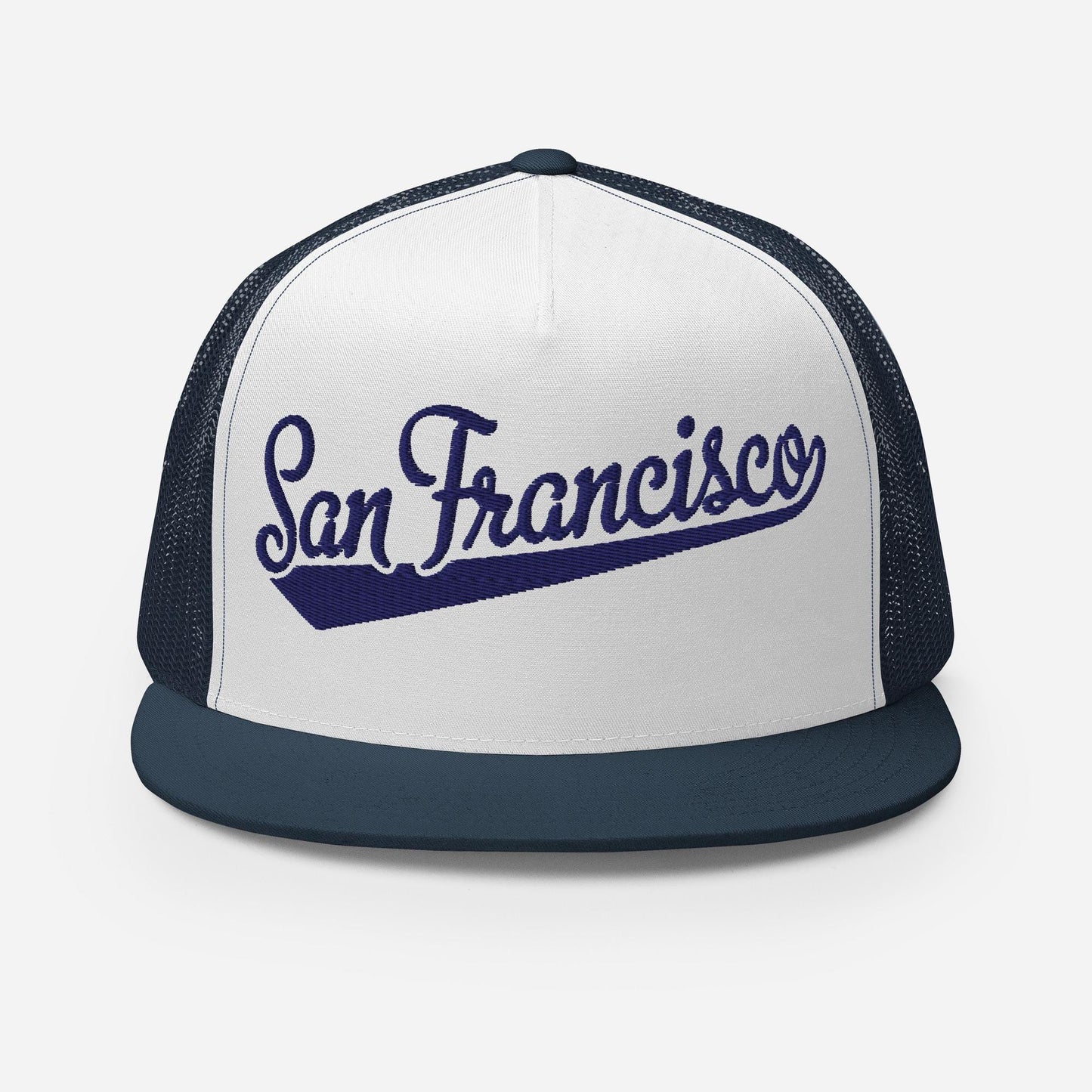 San Francisco Snapback Hat – Baseball Script Font Cap With Adjustable Fit