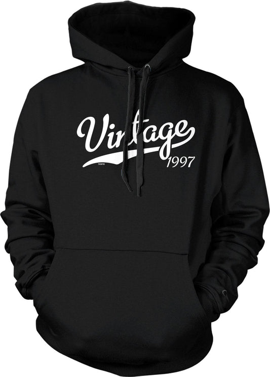 Vintage Hooded Sweatshirt - Retro 1997 Style Hoodie With Soft Durable Fabric & Double Ply Hood