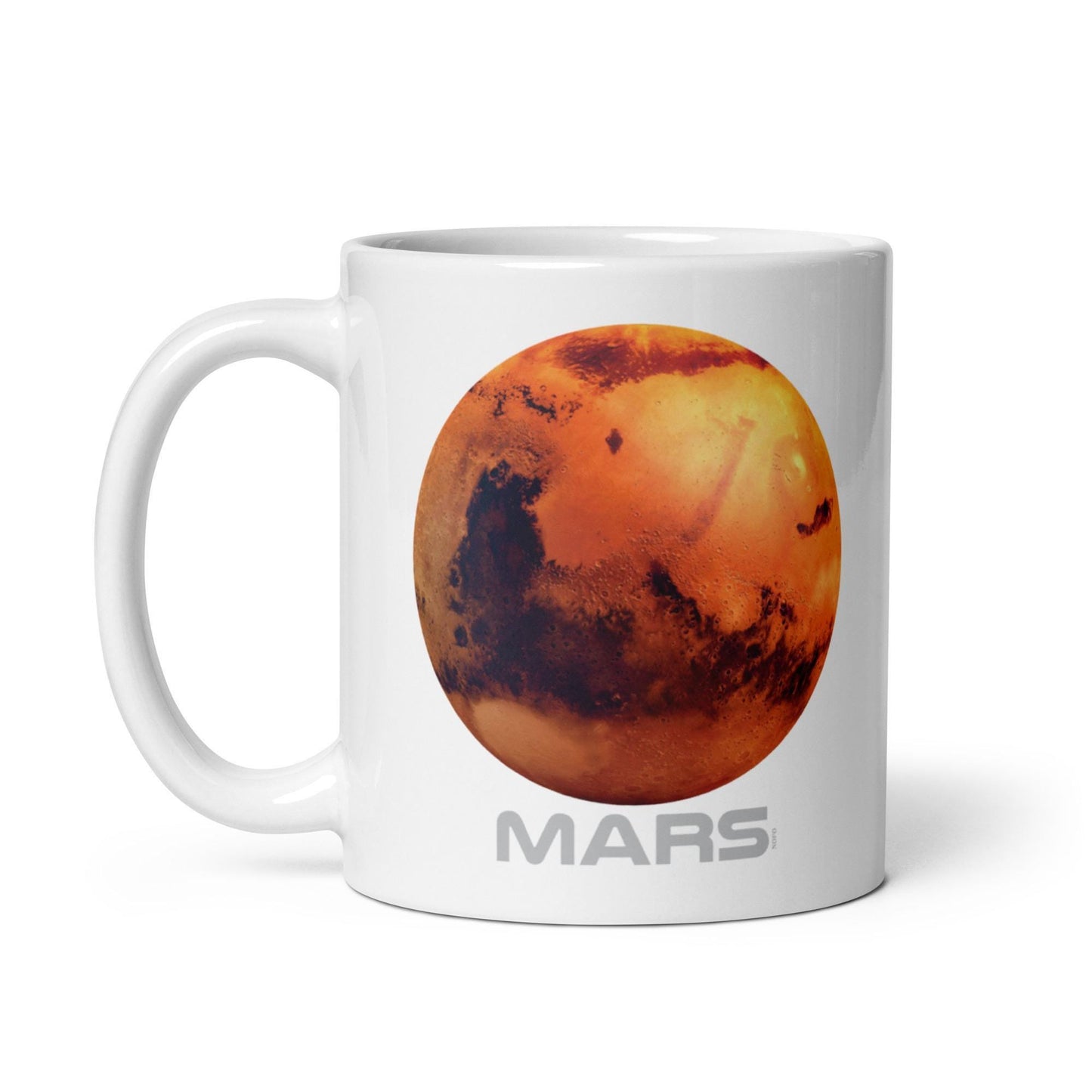 Plant Mars White glossy mug