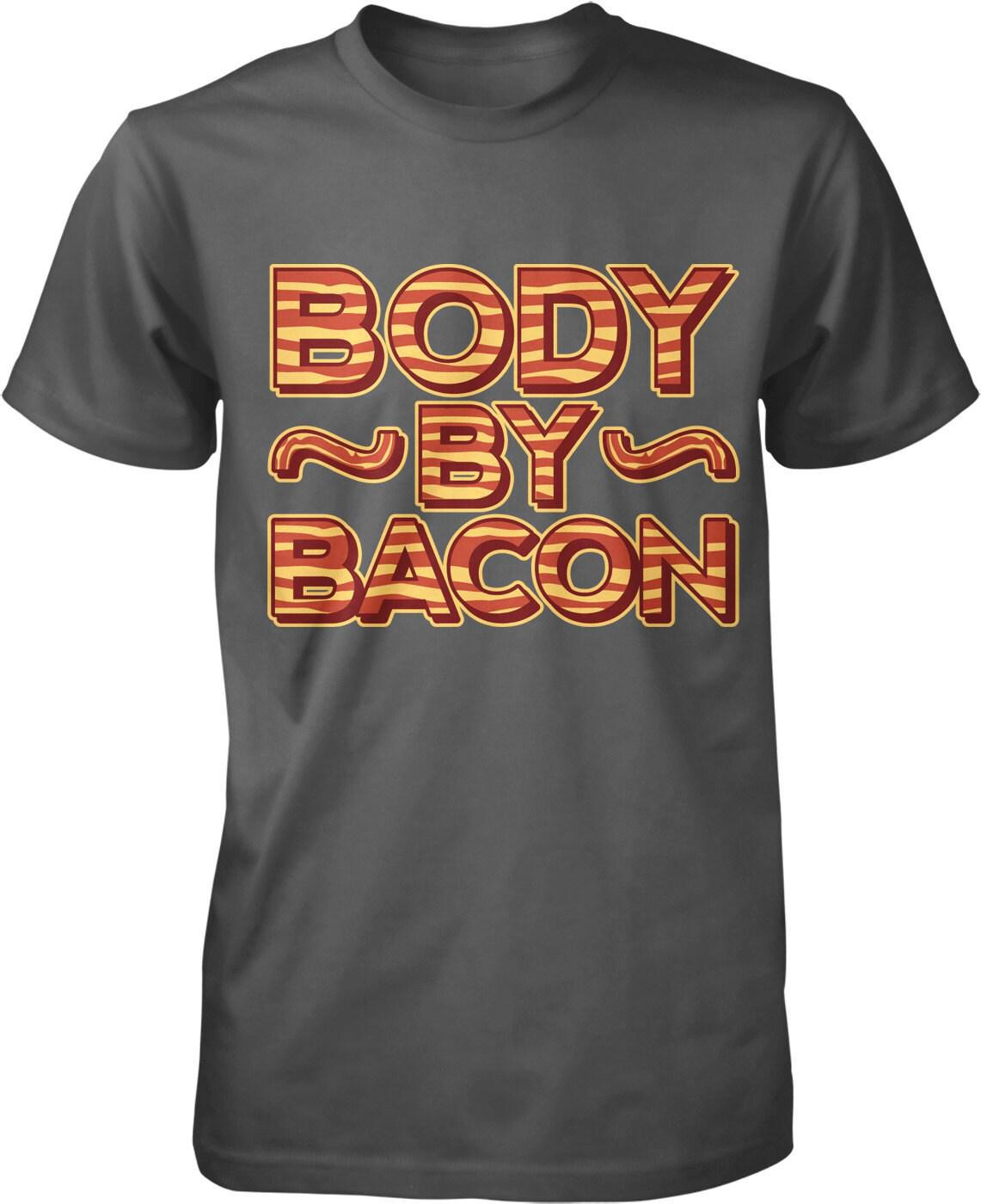 Funny Bacon T-Shirt – Meat Lover Shirt Cotton Casual Tee for Men S-XXXL