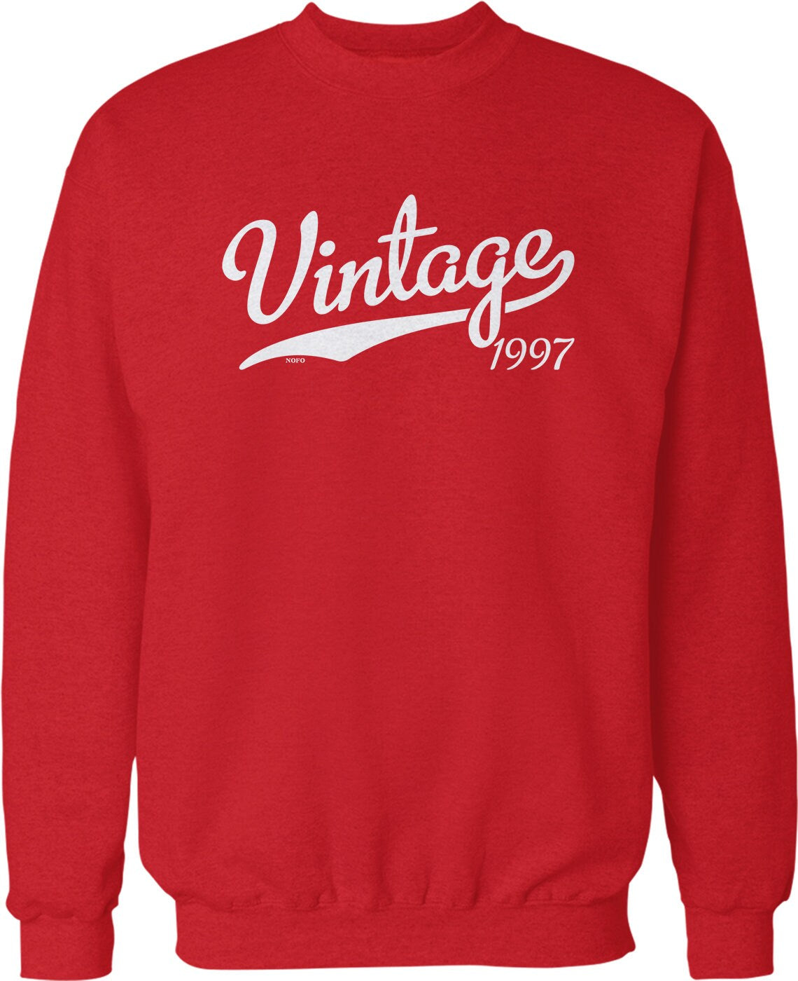 Vintage Crew Neck Sweatshirt – Classic Vintage 1997 Sweatshirt With Pouch Pocket Hoodie