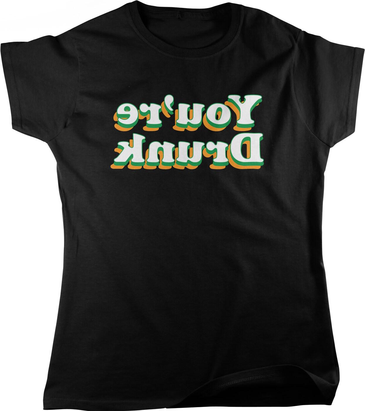 St Patricks Day Shirt - Women's Irish Beer Crawl Tee With Shamrock Graphic