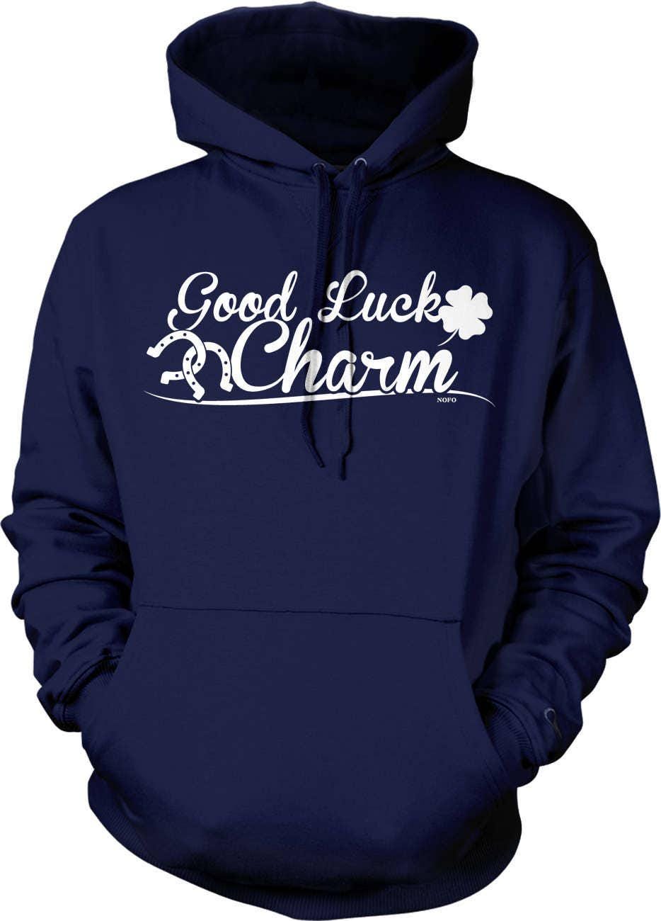 St Patrick's Day Sweatshirt – Cozy Hooded Sweatshirt With Irish Lucky Charm Design