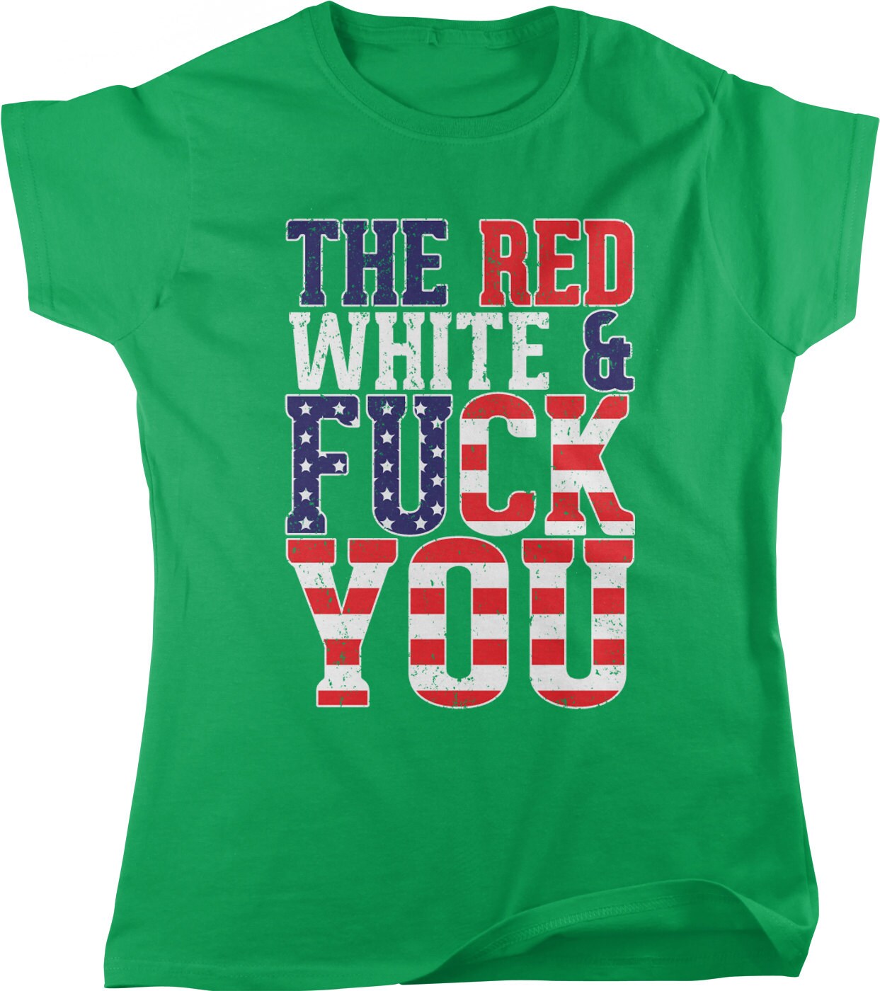 American Pride T-Shirt – USA Flag Shirt | Women's Patriotic Tee, Cotton Full Cut