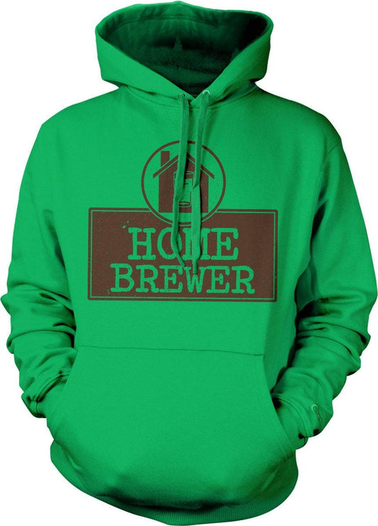 Home Brewer Sweatshirt – Comfortable Craft Brewer Hoodie with Pouch Pocket