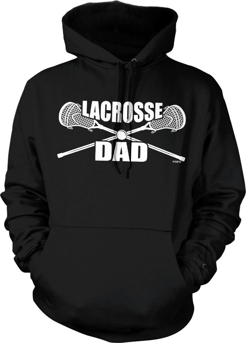 Lacrosse Dad Hoodie – Cozy Hooded Sweatshirt with Double Ply Hood & Pouch Pocket