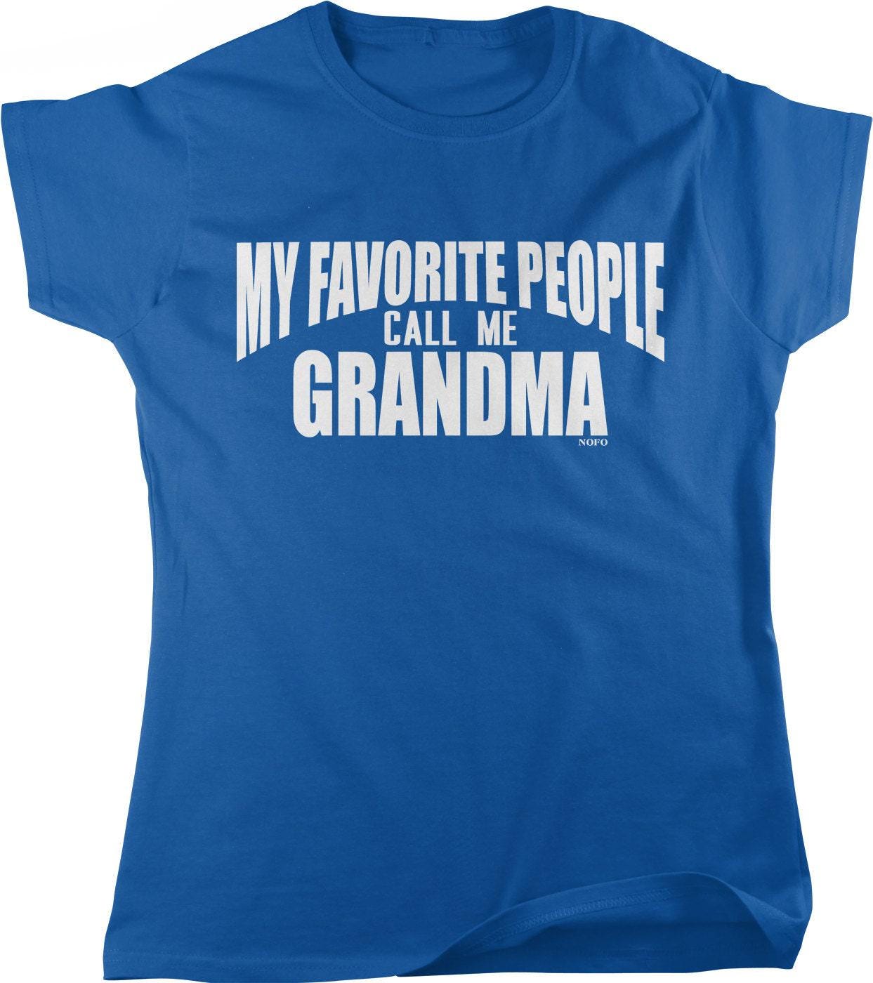 Grandma Women's T-Shirt - Comfortable Cotton Tee | Gift For Grandma, Casual Graphic Shirt