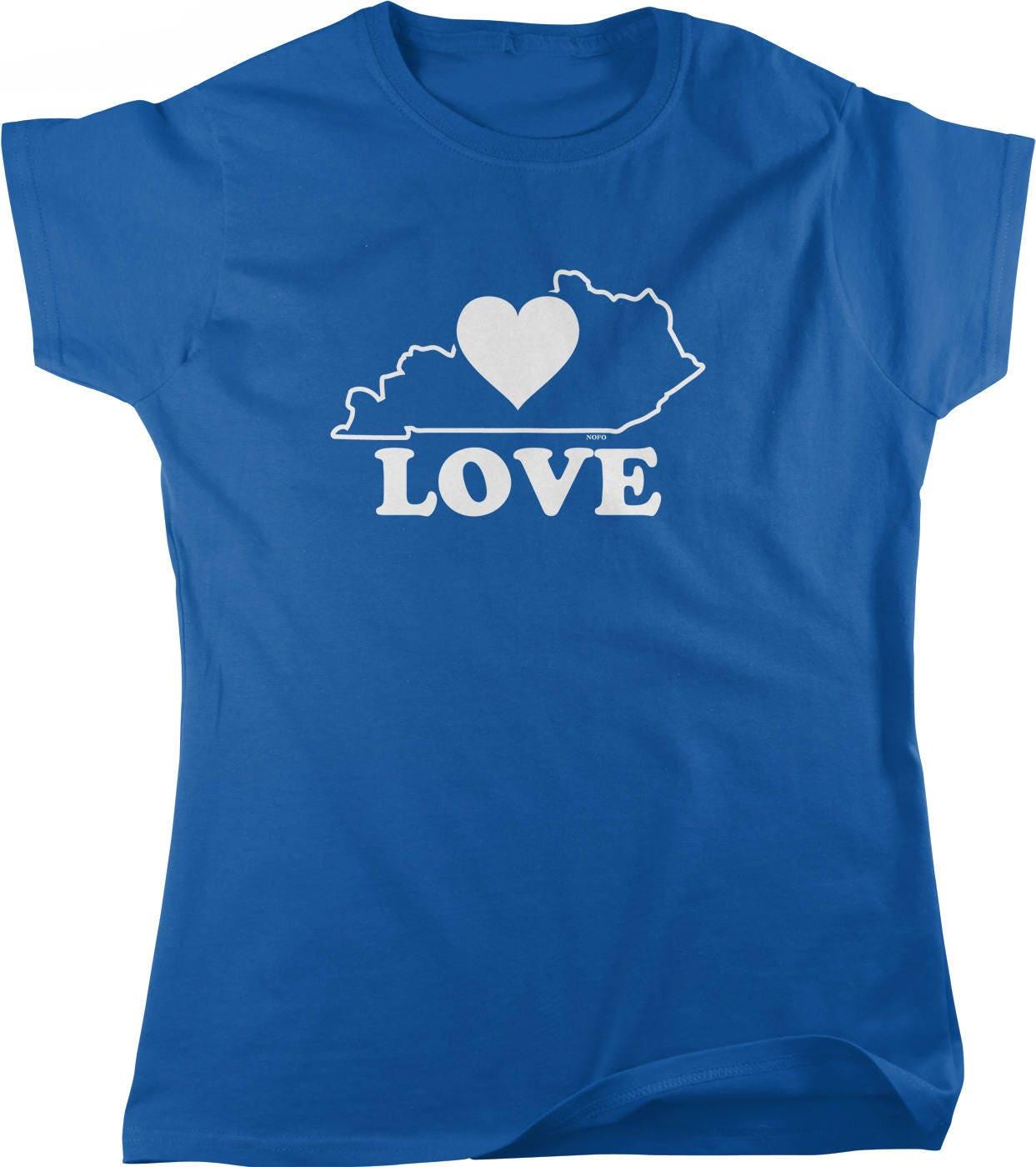 Kentucky Women's T-Shirt – Soft Cotton Tee | Bluegrass State Shirt, Casual Everyday Wear