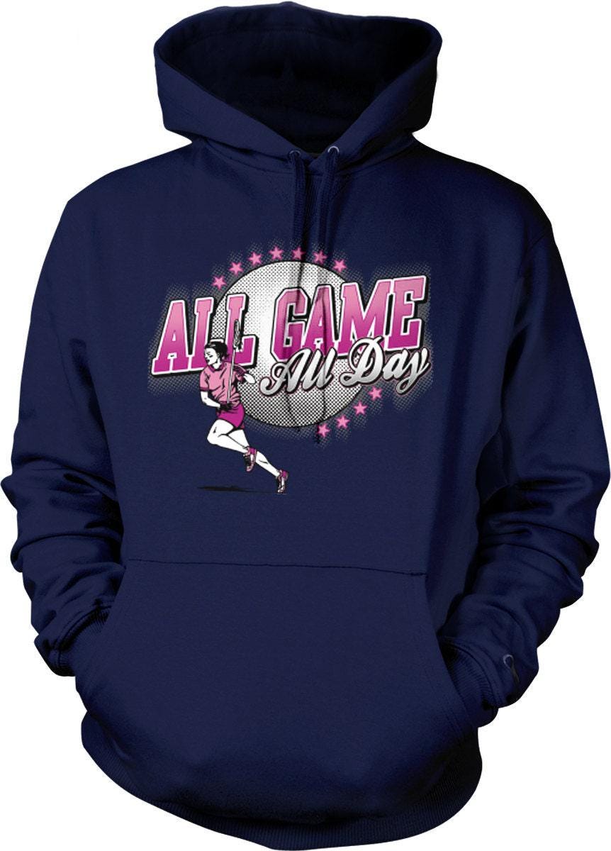 Women's Lacrosse Hoodie - Soft Cotton Blend Lax Graphic Sweatshirt | Comfortable Sportwear