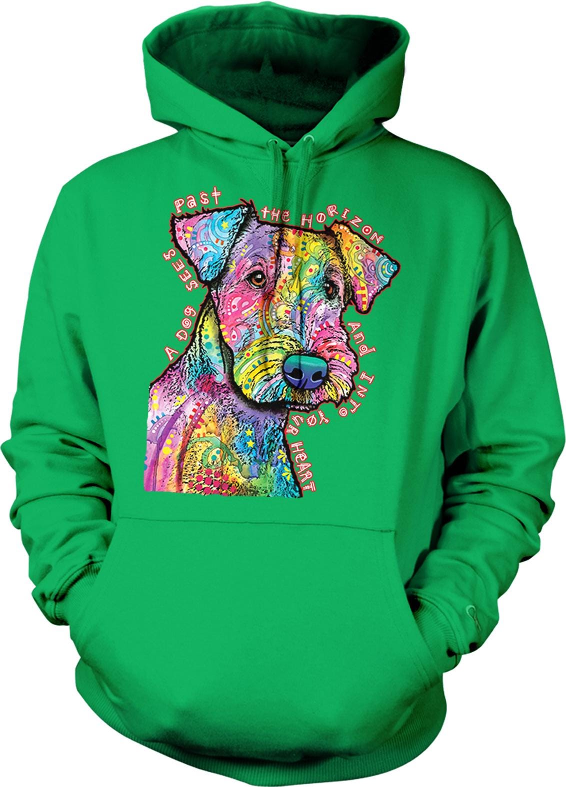 Dog Hooded Sweatshirt – Pouch Pocket Hoodie With Double Ply Hood, Soft Cotton Blend