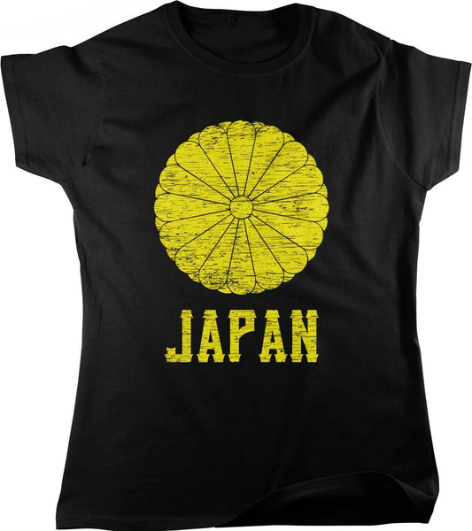 Japanese Flower Crest Tee - Asian Inspired Shirt | Comfortable Cotton Top