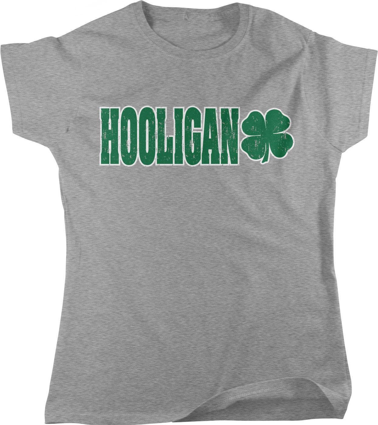 Four Leaf Clover T-Shirt - Womens Celtic Tee | St Patricks Day Shirt, Lucky Clover Design