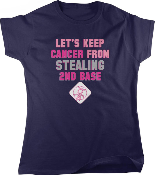 Cancer Awareness T-Shirt – Women's Pink Ribbon Tee | Soft Cotton, Seamless Collar