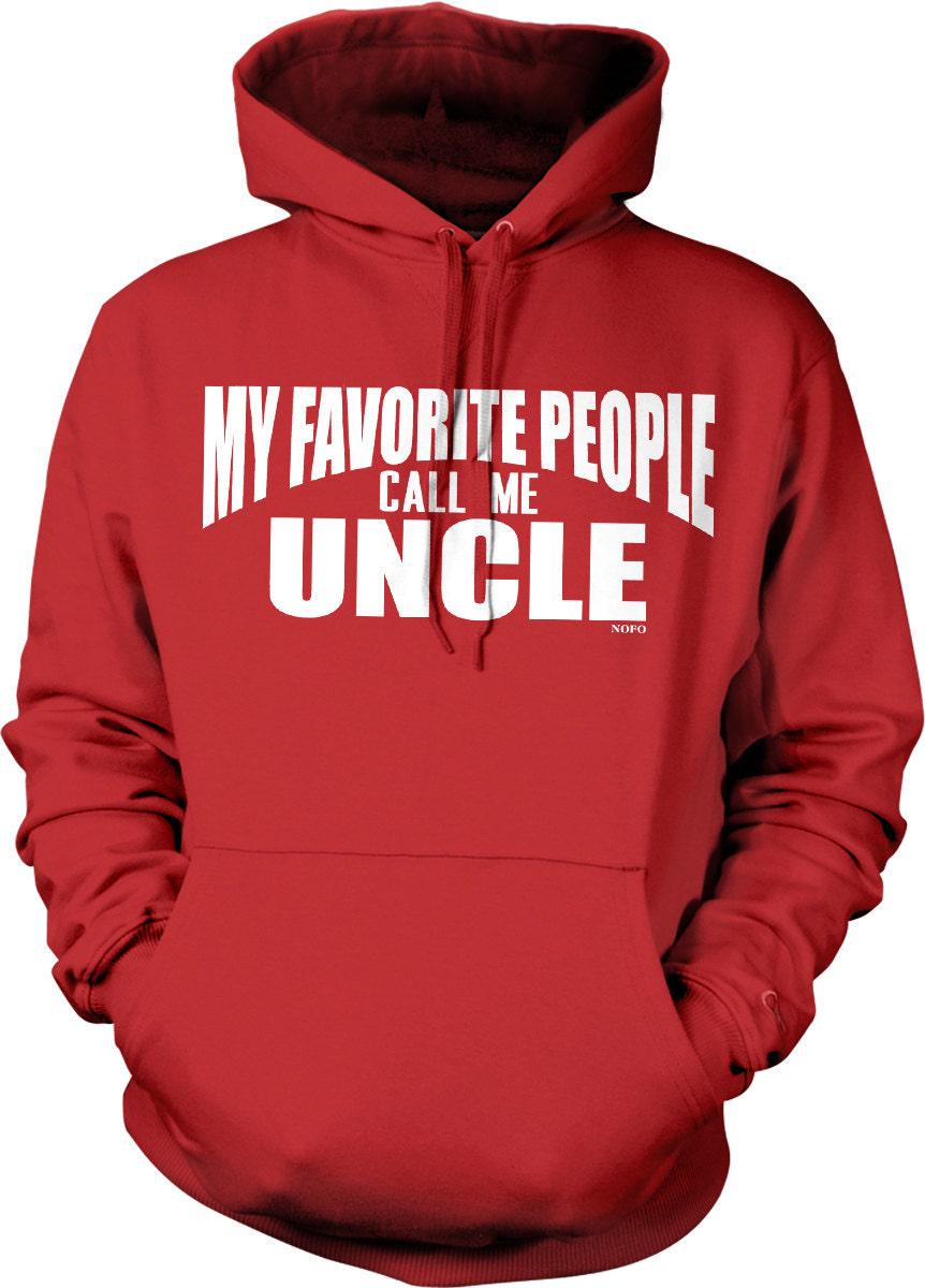 Uncle Hooded Sweatshirt – Cozy Cotton Blend Hoodie With Double Ply Hood Design