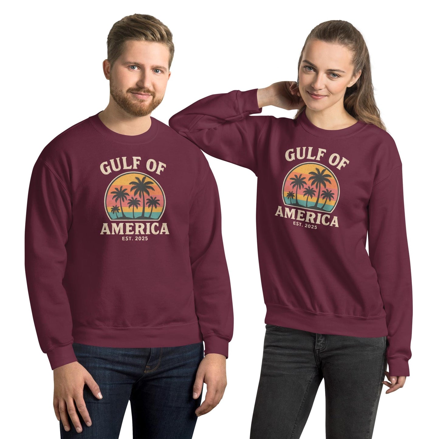 gulf of america est. 2025 maga Unisex Sweatshirt