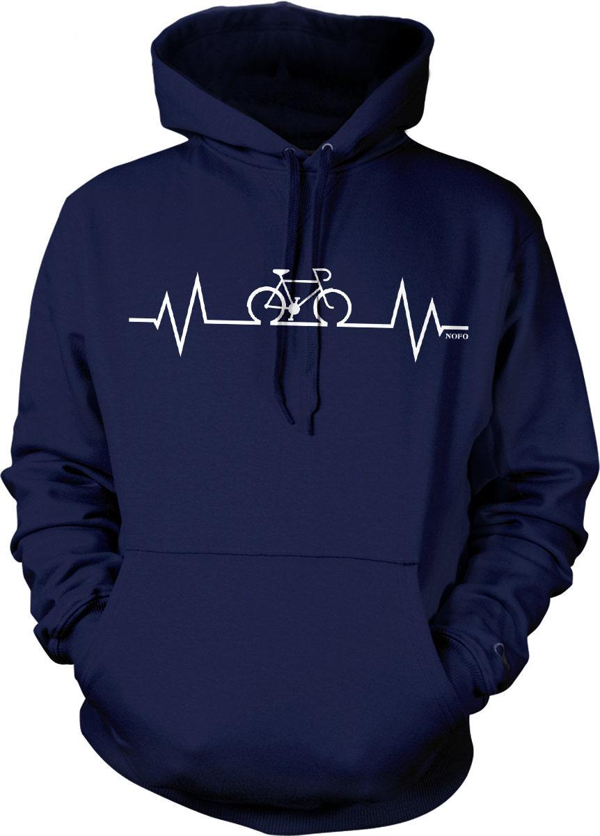 Cycling Hooded Sweatshirt – Durable Bike Hoodie With Double-Ply Hooded Design