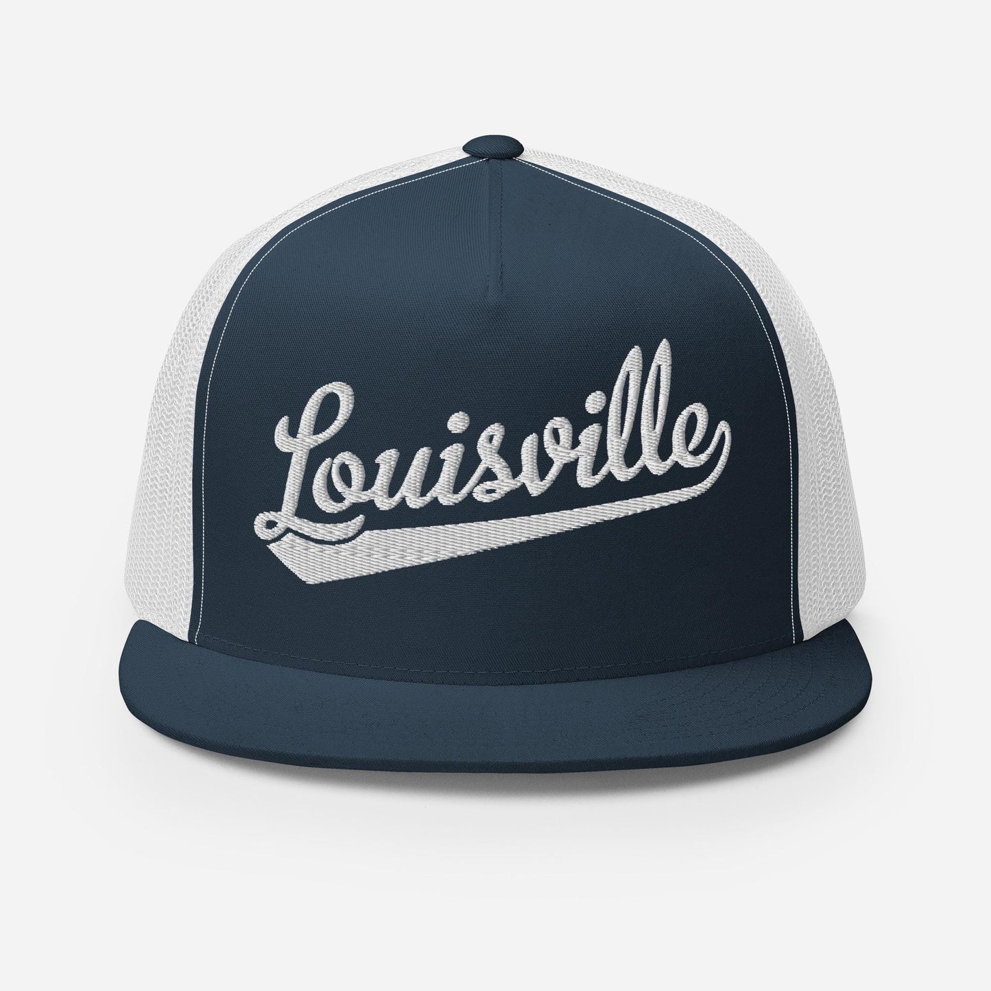 Snapback Trucker Hat - Derby City Baseball Cap With Breathable Cotton Front