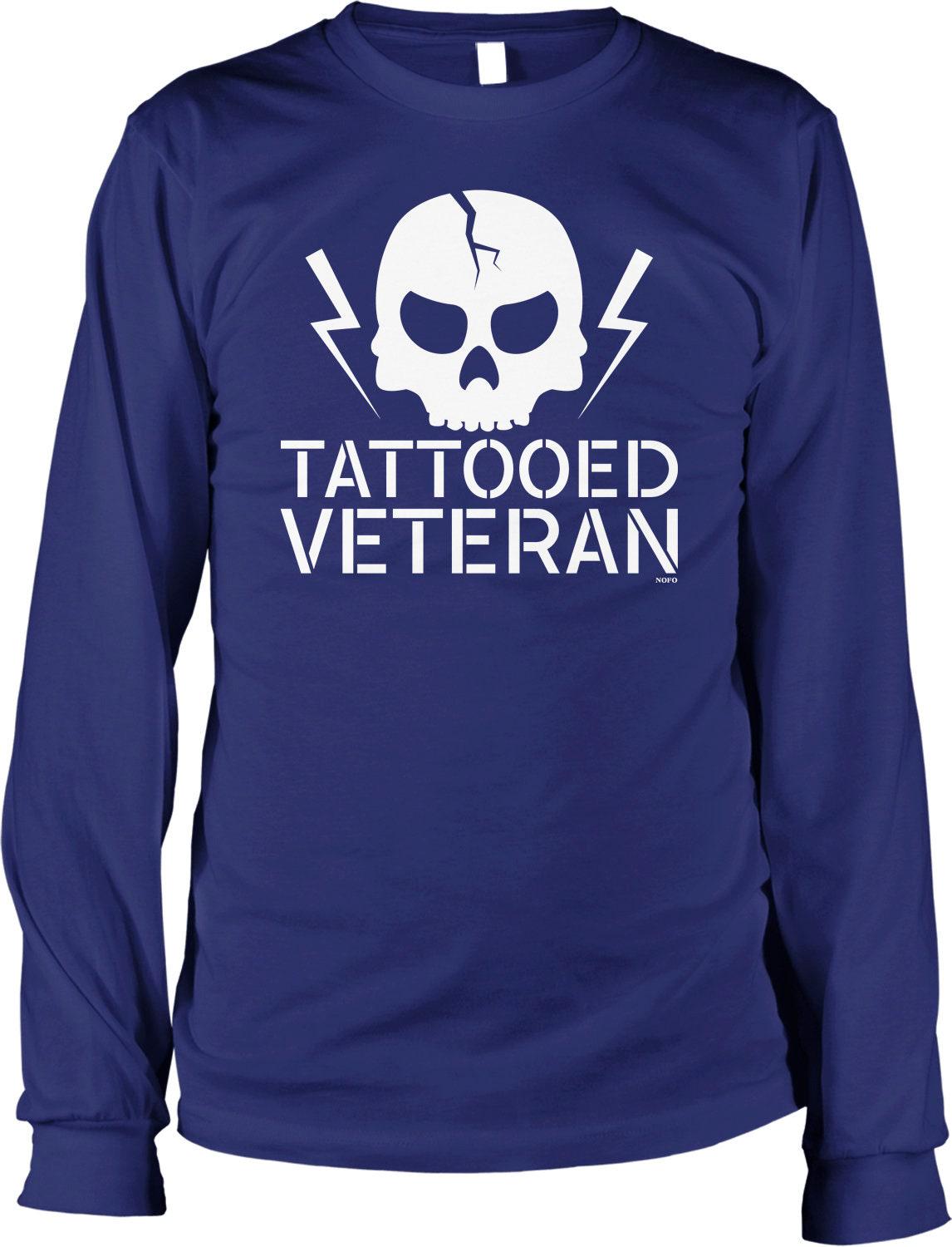 Support Our Troops Shirt - Patriotic Long Sleeve Cotton Durable Tee USA Flag