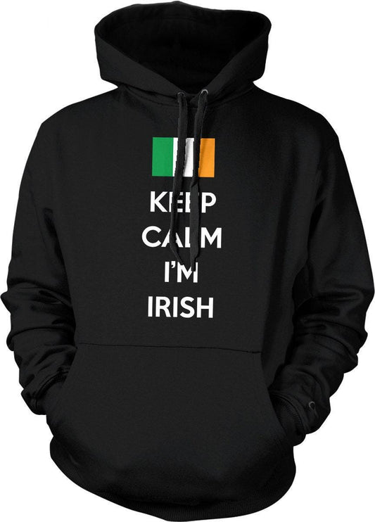 St Patricks Day Hoodie - Irish Shamrock Design | Soft Cotton Blend Sweatshirt