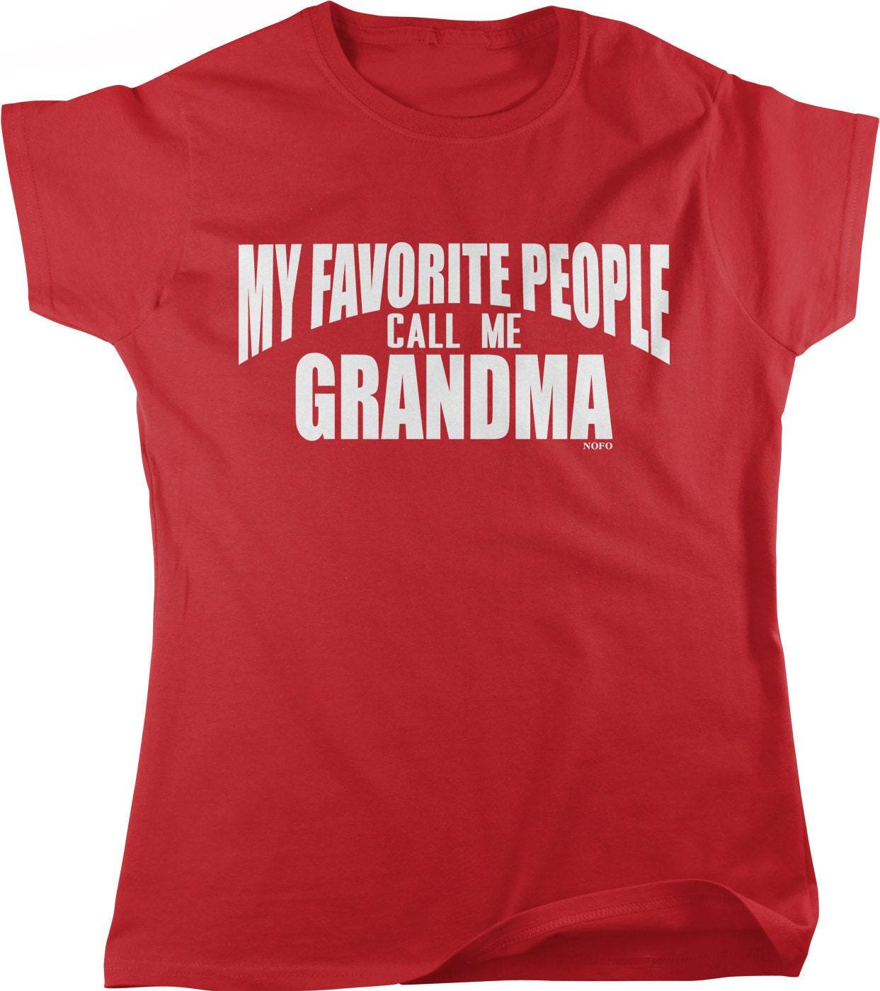 Grandma Women's T-Shirt - Comfortable Cotton Tee | Gift For Grandma, Casual Graphic Shirt