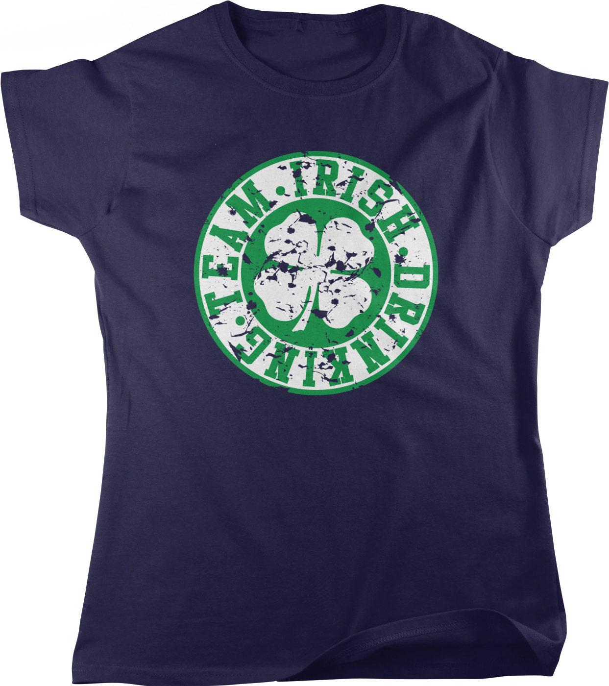 Irish Shamrock T-Shirt - Four Leaf Clover Tee | St Patricks Day Casual Wear