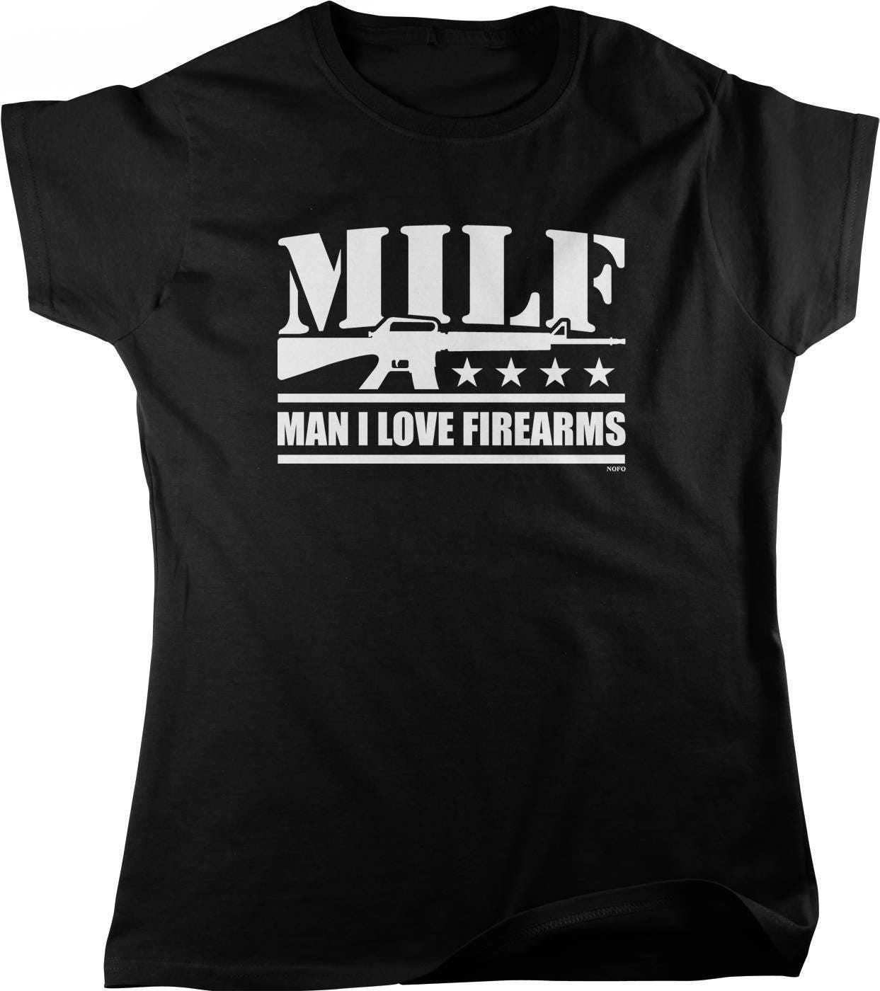 Women's Firearms T-Shirt – Full Cut Cotton Blend Shirt | Comfortable Casual Tee