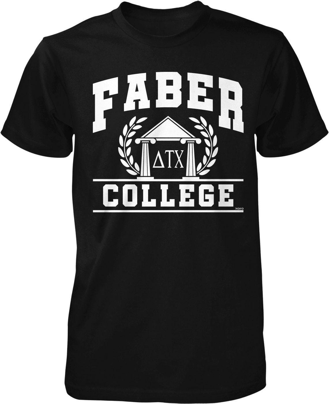Delta Tau Chi T-Shirt – Men's College Shirt With Pre-Shrunk Cotton, Light Gray
