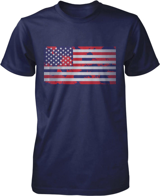 USA Flag T-Shirt – Patriotic Men's Tee | Independence Day Shirt | Red White Blue Apparel