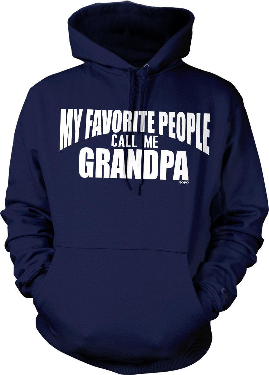 Grandpa Hooded Sweatshirt – Cozy Pouch Pocket Hoodie | Warm Winter Clothing