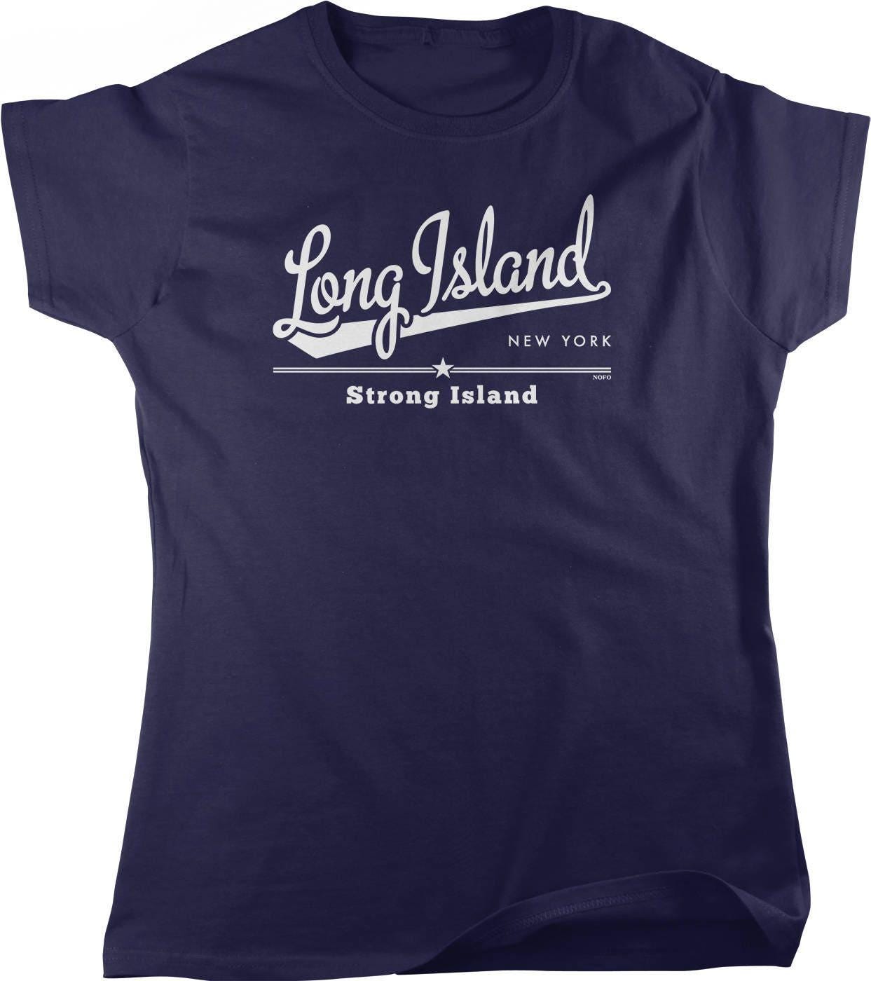 Strong Island Women's T-Shirt – Long Island Tee | Casual Cotton Shirt, Comfortable Fit
