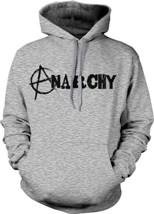 Political Philosophy Hoodie - Anarchy Sweatshirt With Pouch Pocket & Durable Casual Wear