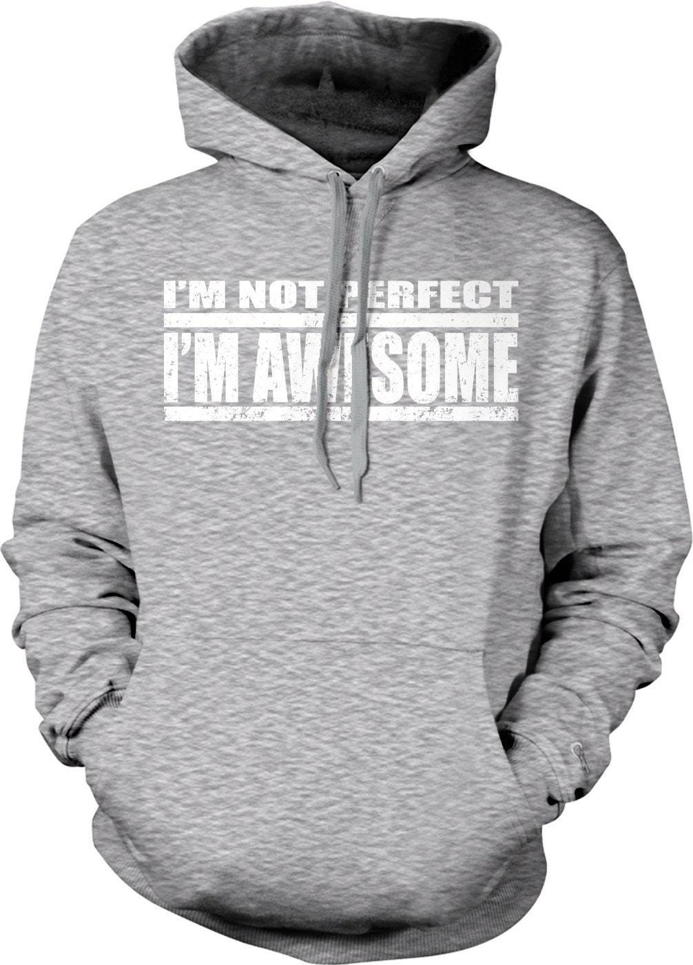 Motivational Casual Hoodie - Awesome Unisex Pullover With Durable Soft Fabric
