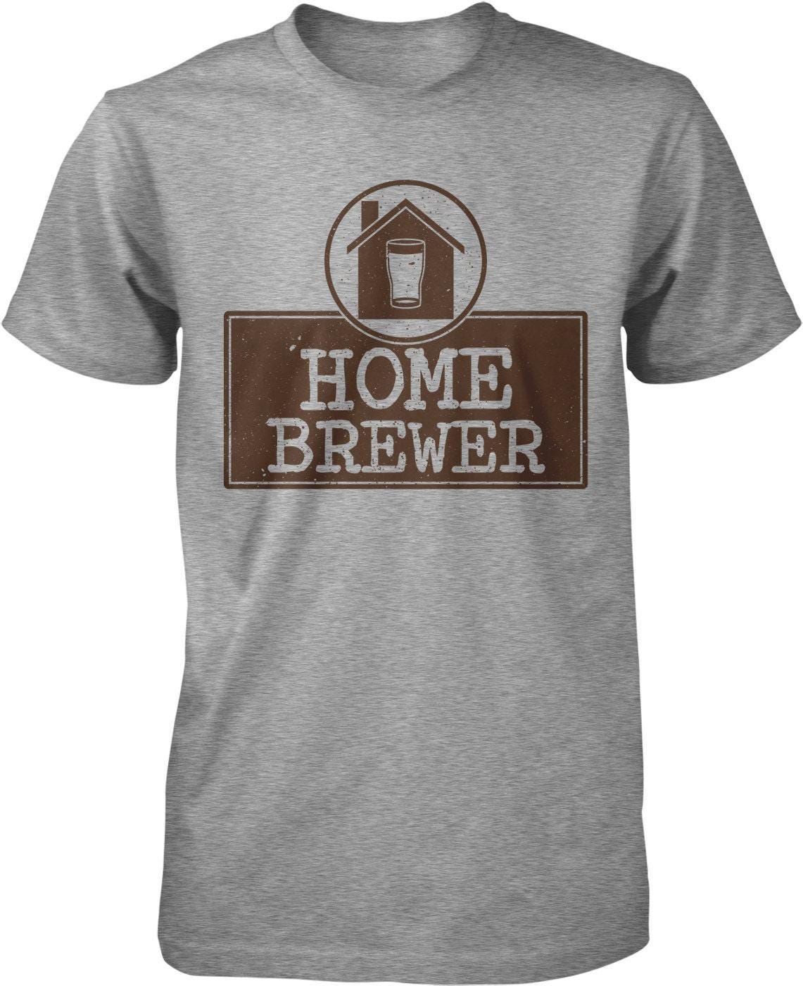 Craft Brewer T-Shirt - Men's Cotton Tee With Pre Shrunk Fabric & Taped Neck