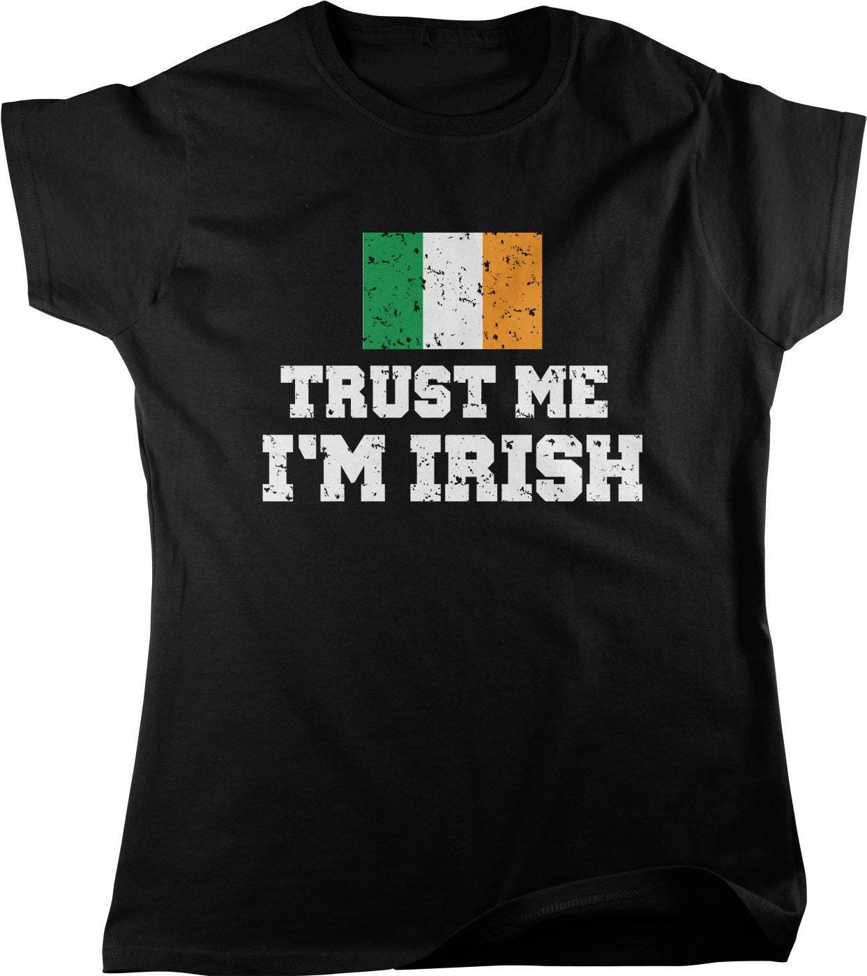 St Patricks Day Shirt – Irish Pride Shirt With Shamrock & Celtic Design Tee