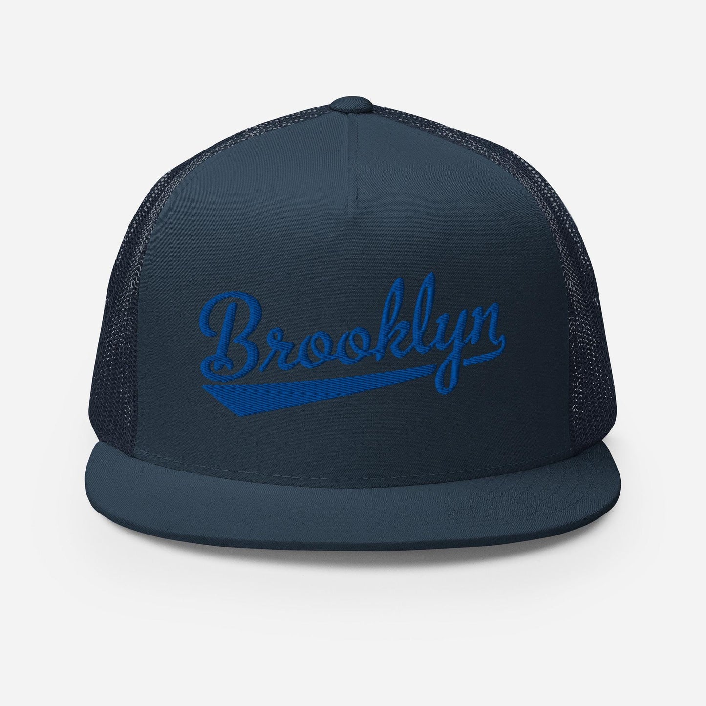 A black baseball cap with a mesh panel on the side.