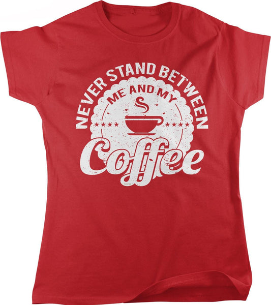 Coffee Lovers T-Shirt – Women's Cotton Coffee Tee | Funny Espresso Lover Gift