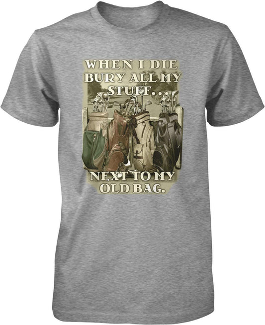 Golf Lover T-Shirt - Funny Golf Shirt With Classic Fit & Durable Pre-Shrunk Cotton Tee