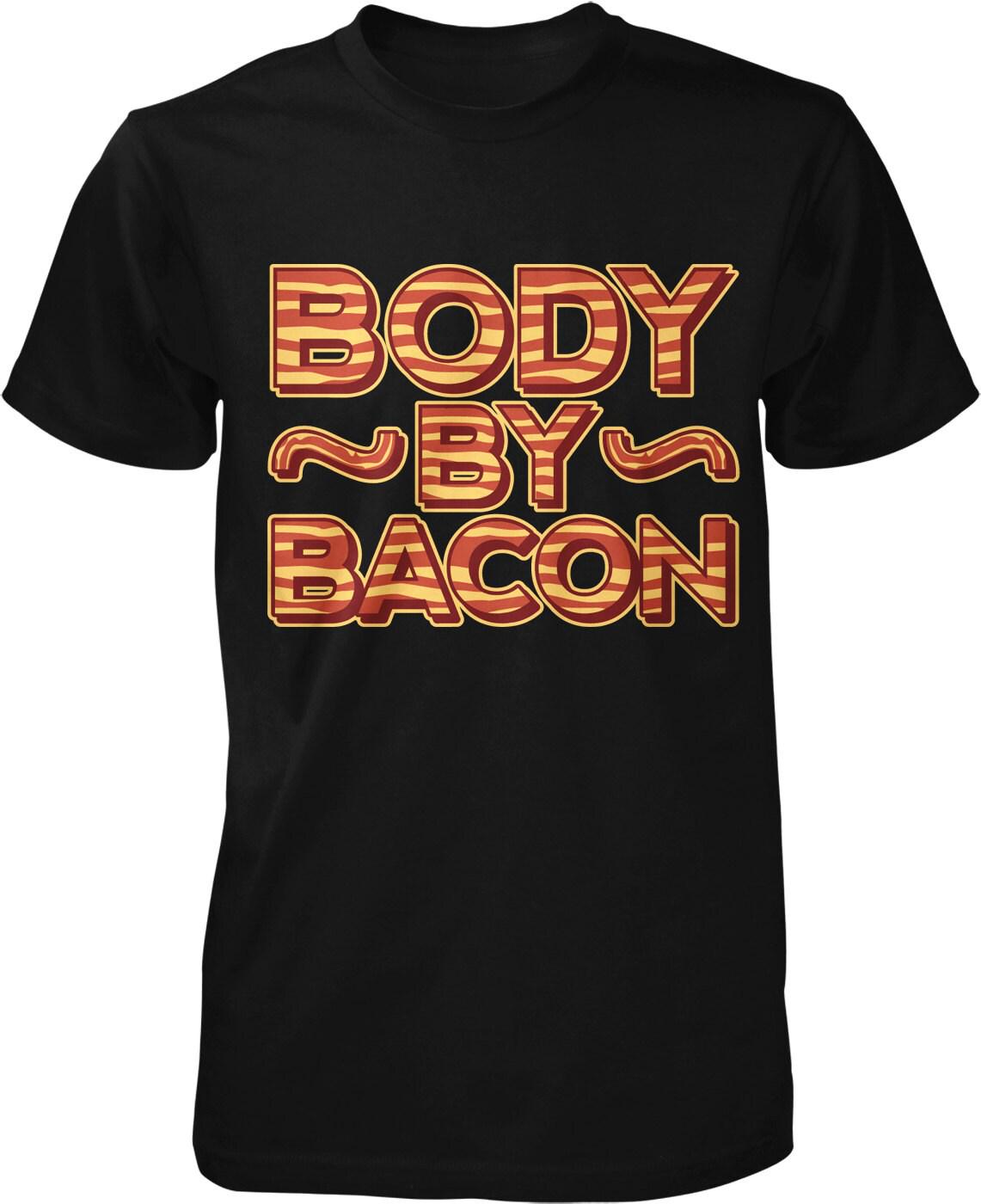 Funny Bacon T-Shirt – Meat Lover Shirt Cotton Casual Tee for Men S-XXXL