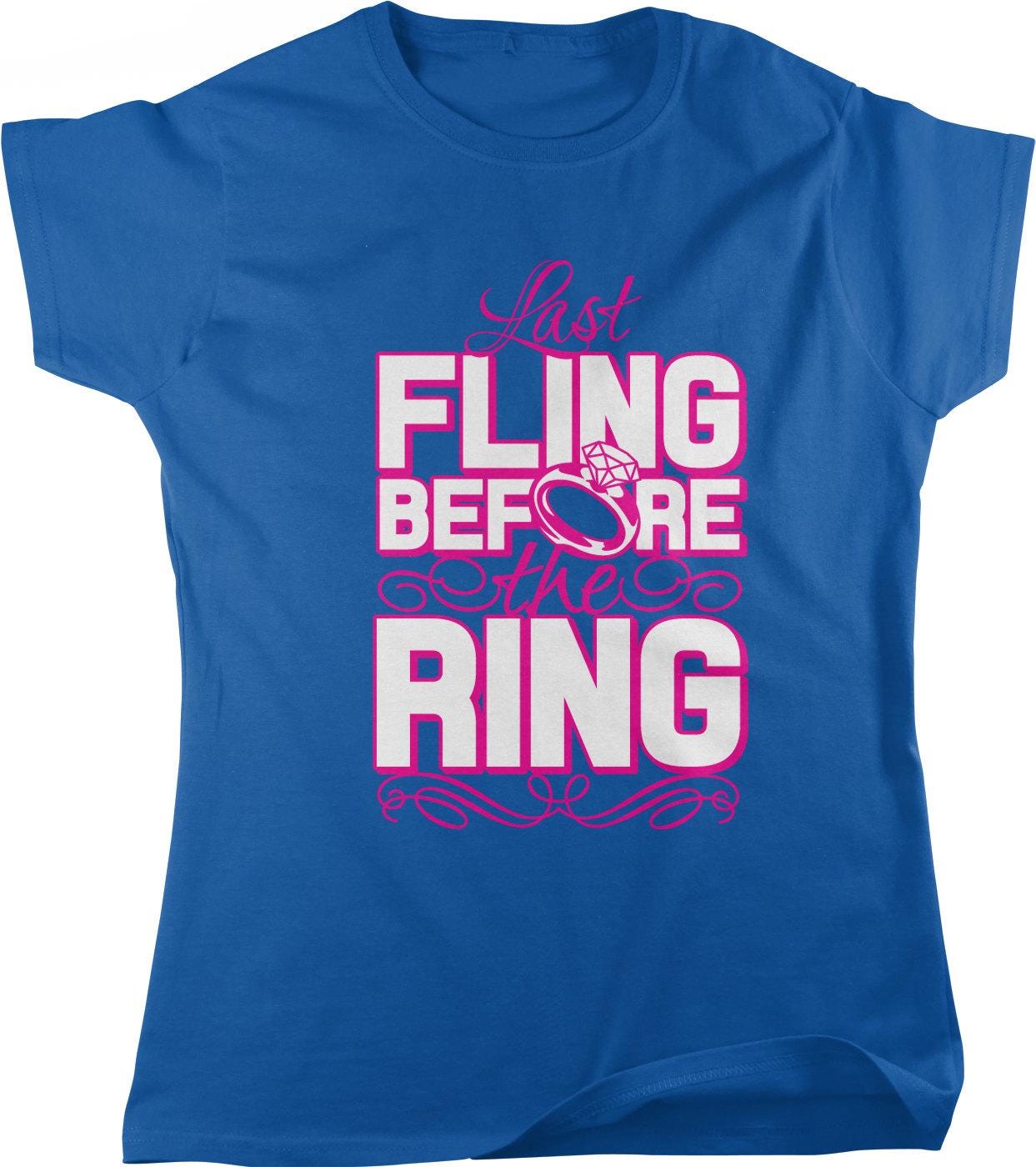 Bachelorette Party Tee – Full Cut Women's Cotton Shirt With Seamless Rib Collar