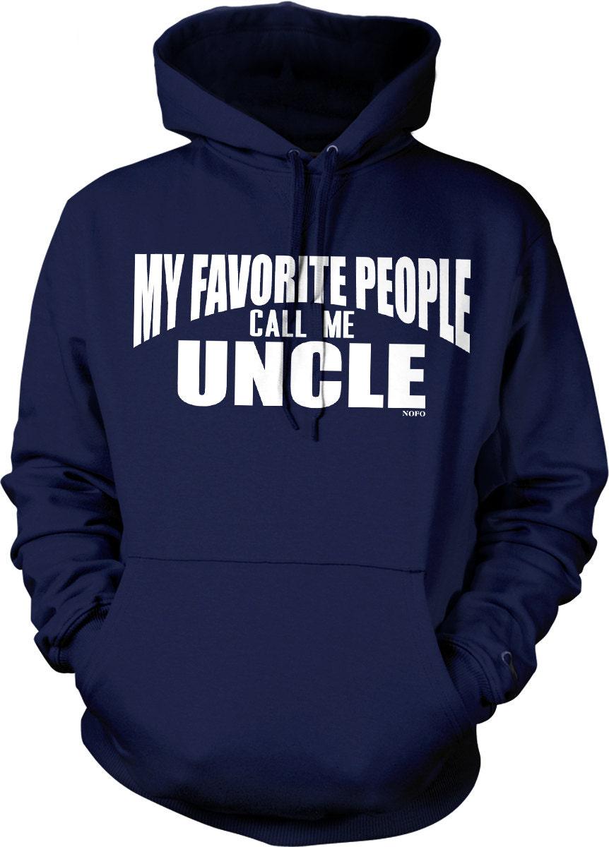 Uncle Hooded Sweatshirt – Cozy Cotton Blend Hoodie With Double Ply Hood Design