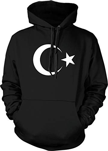 NOFO Clothing Co Turkish Flag Symbol Hooded Sweatshirt